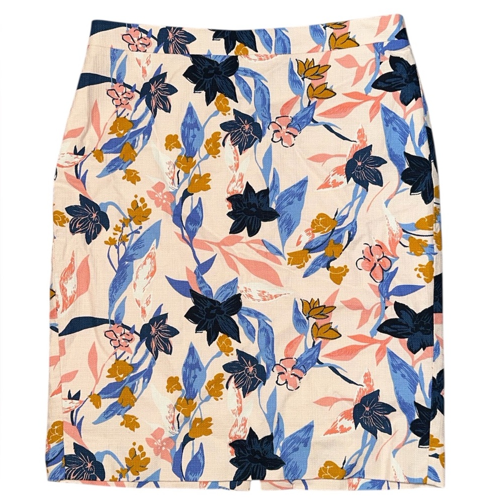 J Crew Basketweave Pencil Skirt